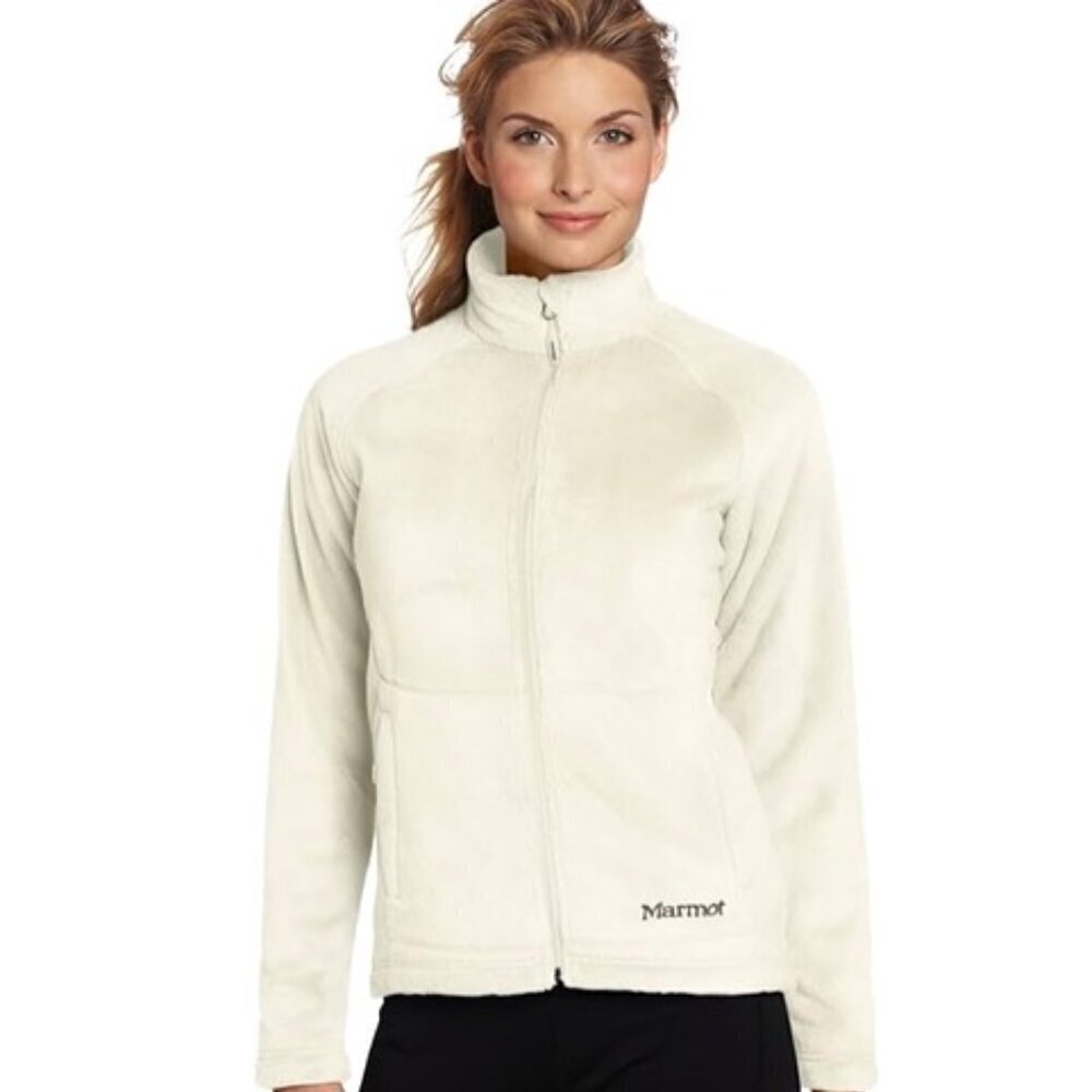 Marmot women's Flair Jacket medium off-white turtle dove